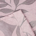 Leaves Room Darkening Washable Blackout Curtain Panels, Set of 2