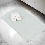 Superior Leo Cotton Modern Absorbent Heavy Washable Bath Mat Set of 2