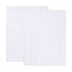 Superior Leo Cotton Modern Absorbent Heavy Washable Bath Mat Set of 2