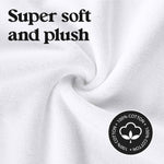 Superior Leo Cotton Modern Absorbent Heavy Washable Bath Mat Set of 2