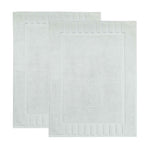 Superior Leo Cotton Modern Absorbent Heavy Washable Bath Mat Set of 2