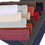 Superior Leo Cotton Modern Absorbent Heavy Washable Bath Mat Set of 2