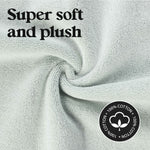 Superior Leo Cotton Modern Absorbent Heavy Washable Bath Mat Set of 2