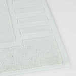 Superior Leo Cotton Modern Absorbent Heavy Washable Bath Mat Set of 2