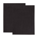 Superior Leo Cotton Modern Absorbent Heavy Washable Bath Mat Set of 2