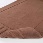 Superior Leo Cotton Modern Absorbent Heavy Washable Bath Mat Set of 2