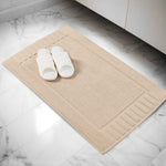 Superior Leo Cotton Modern Absorbent Heavy Washable Bath Mat Set of 2