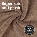 Superior Leo Cotton Modern Absorbent Heavy Washable Bath Mat Set of 2