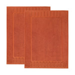 Superior Leo Cotton Modern Absorbent Heavy Washable Bath Mat Set of 2