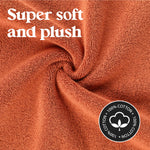 Superior Leo Cotton Modern Absorbent Heavy Washable Bath Mat Set of 2