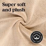 Superior Leo Cotton Modern Absorbent Heavy Washable Bath Mat Set of 2