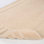 Superior Leo Cotton Modern Absorbent Heavy Washable Bath Mat Set of 2