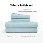 530 Thread Count Egyptian Cotton Sateen Bed Sheet Set