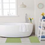 Superior Lined 100% Cotton 1000 GSM 2-Piece Bath Mat Set