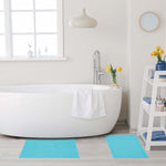 Superior Lined 100% Cotton 1000 GSM 2-Piece Bath Mat Set