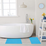 Superior Lined 100% Cotton 1000 GSM 2-Piece Bath Mat Set