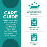Lodi Cotton 12-Piece Bathroom Towel Set – Absorbent Mid-Weight Solids & Patterns