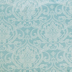 Lotus Jacquard Floral Damask Semi Sheer Curtain Panel Set