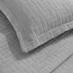 Superior Madrid Cotton Medium Weight Geometric Matelasse Bedspread Set