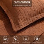 Superior Madrid Cotton Medium Weight Geometric Matelasse Bedspread Set