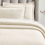 Superior Madrid Cotton Medium Weight Geometric Matelasse Bedspread Set