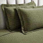 Superior Madrid Cotton Medium Weight Geometric Matelasse Bedspread Set