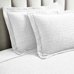 Superior Madrid Cotton Medium Weight Geometric Matelasse Bedspread Set