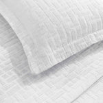 Superior Madrid Cotton Medium Weight Geometric Matelasse Bedspread Set