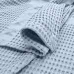 Superior Mai Waffle Weave Honeycomb Soft Textured Cotton Blanket Throw