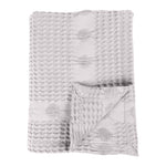 Superior Mai Waffle Weave Honeycomb Soft Textured Cotton Blanket Throw