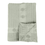 Superior Mai Waffle Weave Honeycomb Soft Textured Cotton Blanket Throw