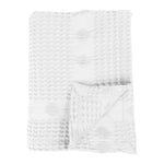 Superior Mai Waffle Weave Honeycomb Soft Textured Cotton Blanket Throw