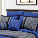 7-Piece Bedding Set – Comforter, Shams & Pillows