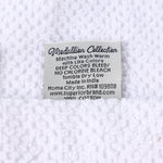 Medallion Cotton Jacquard Textured Soft Absorbent 12 Piece Towel Set
