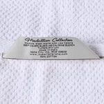 Medallion Cotton Jacquard Textured Soft Absorbent 12 Piece Towel Set