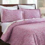 100% Cotton Flannel Melange Two-Toned Duvet Cover Set