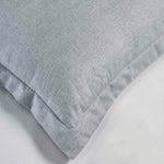 100% Cotton Flannel Melange Two-Toned Duvet Cover Set
