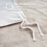 100% Cotton Flannel Melange Two-Toned Duvet Cover Set