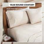 100% Cotton Flannel Warm Deep Pocket Sheet