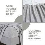 100% Cotton Flannel Warm Deep Pocket Sheet