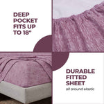 100% Cotton Flannel Warm Deep Pocket Sheet