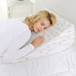 Memory Foam Sleeping Support Wedge Pillow, Removable Cover