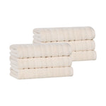 Superior Mika Smart Twist Viscose Cotton Blend Hand Towels, Set of 6