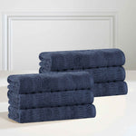 Superior Mika Smart Twist Viscose Cotton Blend Hand Towels, Set of 6