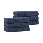 Superior Mika Smart Twist Viscose Cotton Blend Hand Towels, Set of 6