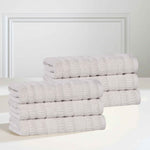 Superior Mika Smart Twist Viscose Cotton Blend Hand Towels, Set of 6