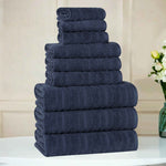 Superior Mika Smart Twist Viscose Cotton Blend Ribbed 9 Piece Set