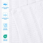 Superior Mika Smart Twist Viscose Cotton Blend Ribbed 9 Piece Set