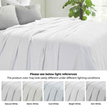 Superior Milan Cotton Textured Striped Lightweight Woven Blanket