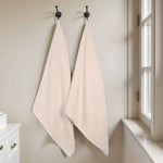 Superior Mile Smart Twist Viscose Cotton Blend Bath Sheets, Set of 2